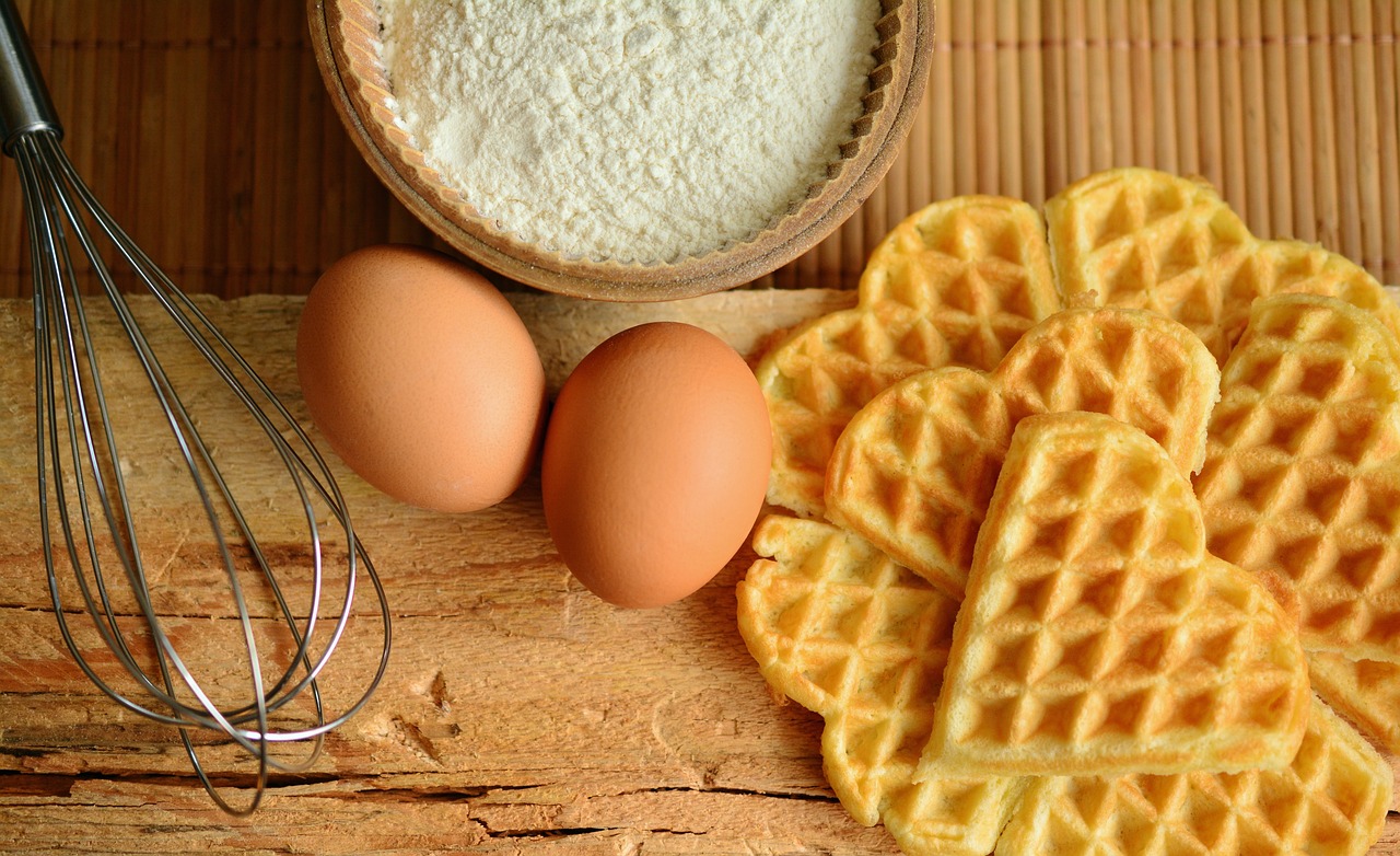 Waffelverkauf im April 2024 bei EDEKA Zierles